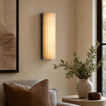 Capsula Alabaster Wall Sconce 11.8" by Dalmivik, furnished room view