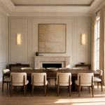 Capsula Alabaster Wall Sconce 11.8" by Dalmivik, furnished room or product detail view