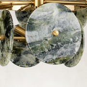 Product detail of Cascading Marble Disc Chandelier 22.8