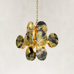 Product detail of Cascading Marble Disc Chandelier 22.8