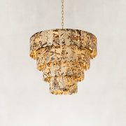Product detail of Cascading Marble Panel Chandelier 33.5