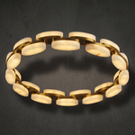 Amara Alabaster Round Ring Chandelier by Dalmivik, complete fixture view