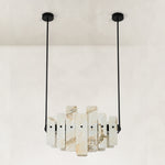 Product detail of Compact Petal Marble Chandelier 27.6