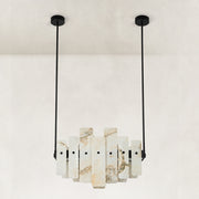 Product detail of Compact Petal Marble Chandelier 27.6