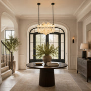 Compact Petal Marble Chandelier 27.6