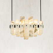Product detail of Compact Petal Marble Chandelier 27.6
