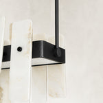 Product detail of Compact Petal Marble Chandelier 27.6