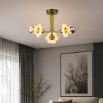 Ceiling 3-orb Alabaster by Dalmivik, product or room detail view