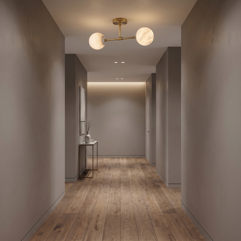 Duo Orb Ceiling (extra) Alabaster by Dalmivik, product or room detail view
