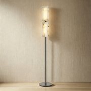 Harmon Modern Alabaster Floor Lamp 65.4