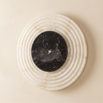 Swirl Disc Wall Alabaster by Dalmivik, product or room detail view