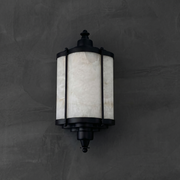 Isla Modern Outdoor Wall Lamp by Dalmivik, complete fixture view