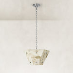 Product detail of Faceted Ivory Marble Pendant against a neutral background