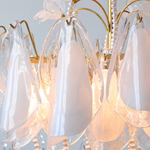 Florienne Floral Glass Chandelier