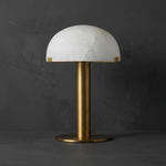 Dome Table Lamp by Dalmivik, complete fixture view