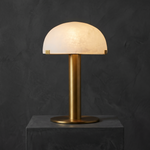 Dome Table Lamp by Dalmivik, complete fixture view