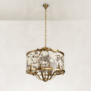 Product detail of Gilded Cage Marble Chandelier 23.6