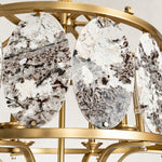 Product detail of Gilded Cage Marble Chandelier 23.6