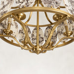 Product detail of Gilded Cage Marble Chandelier 23.6