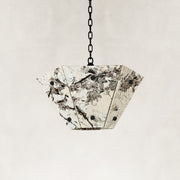 Product detail of Graphic Vein Marble Pendant against a neutral background