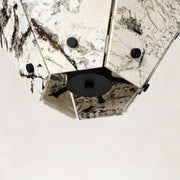 Product detail of Graphic Vein Marble Pendant against a neutral background