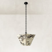 Product detail of Graphic Vein Marble Pendant against a neutral background