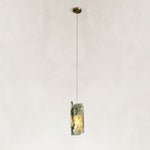 Green Four-Panel Marble Pendant shown against a neutral background