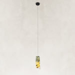 Green Layered Four-Panel Marble Pendant shown against a neutral background