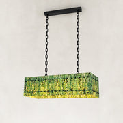 Green Marble Island Pendant shown against a neutral background
