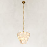 Layered Marble Disc Pendant shown against a neutral background