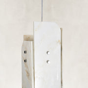 Product detail of Layered White Marble Blade Pendant against a neutral background