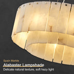 Modern Alabaster Chandelier by Dalmivik, product or room detail view