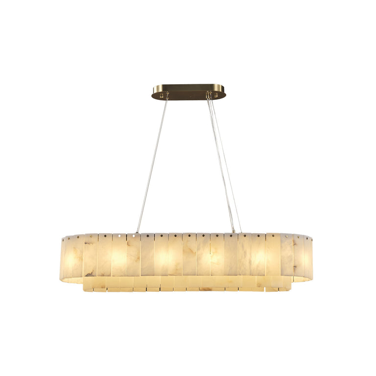 Modern Alabaster Chandelier by Dalmivik, product or room detail view