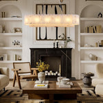 Modern Alabaster Chandelier by Dalmivik, product or room detail view
