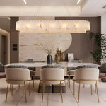 Modern Alabaster Chandelier by Dalmivik, product or room detail view