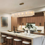 Modern Alabaster Chandelier by Dalmivik, product or room detail view