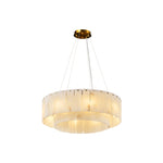 Modern Alabaster Chandelier by Dalmivik, product or room detail view