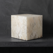 Pearl Modern Alabaster Table Lamp by Dalmivik, complete fixture view