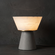 Pearl Modern Table Lamp For Bedside by Dalmivik, complete fixture view