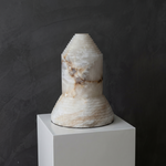 Pearl Modern Bedroom Table Lamp by Dalmivik, complete fixture view