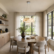 Petal Marble Chandelier 31.5