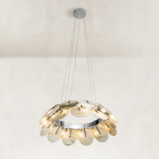 Product detail of Petal Marble Chandelier 31.5