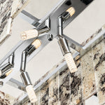 Rectangular Mosaic Marble Island Chandelier 47.2