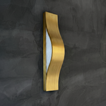 Veya Modern Ribbon Wall Sconce Lamps by Dalmivik, complete fixture view