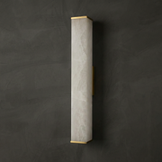 Square Tube Wall Sconce by Dalmivik, complete fixture view