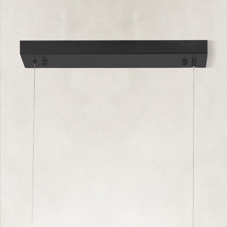 Black rectangular canopy detail