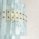 Product detail of Tiered Marble Cylinder Chandelier 25.6