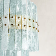 Product detail of Tiered Marble Cylinder Chandelier 25.6