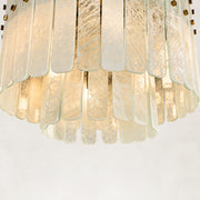 Product detail of Tiered Marble Cylinder Chandelier 25.6