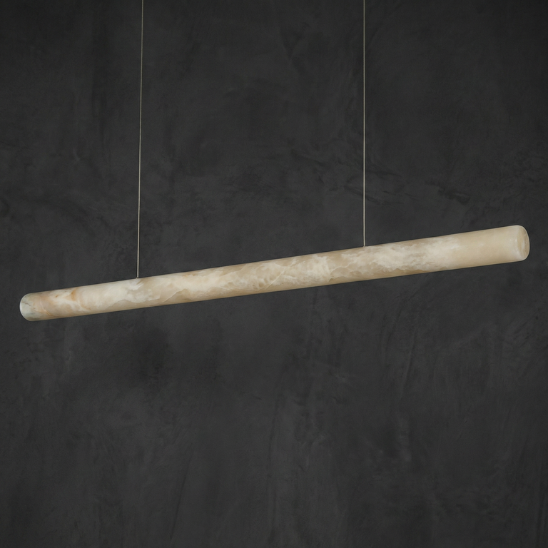 Linear Bar Pendant Light by Dalmivik, complete fixture view